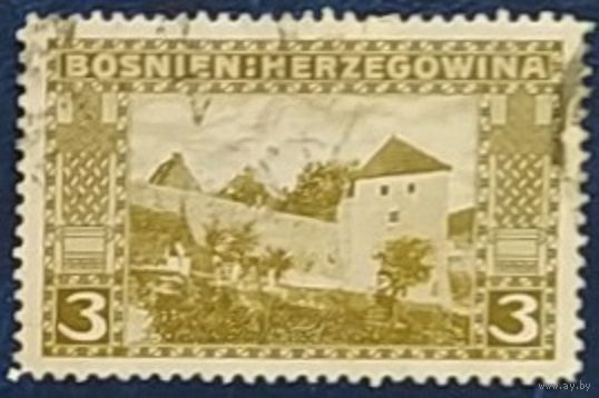 Босния Герцеговина 1906 1 из ..., наклейка.