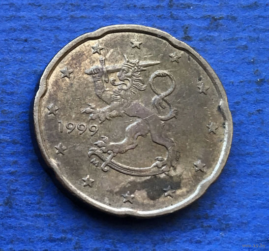 Финляндия 20 евроцентов 1999