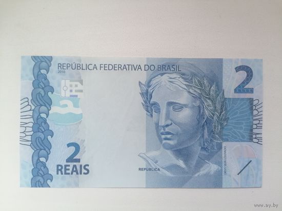 Бразилия 2 UNC с рубля