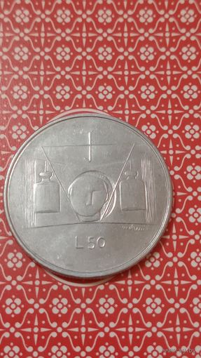 Сан Марино 50 лир 1976
