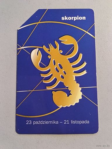 Телефонная карта. Польша