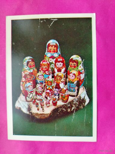 Русский сувенир. Чистая. 1980 года. Тужиков. 1254.