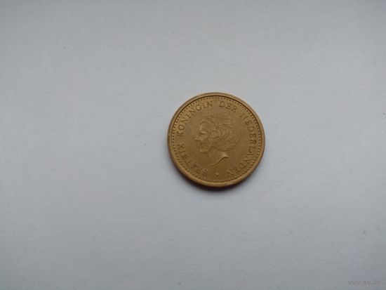 1 гульден 1993 года.  Нидерландские Антильские острова