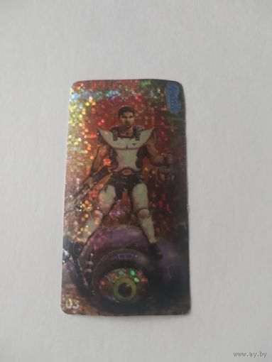 Вкладыш от жевательной резинки.