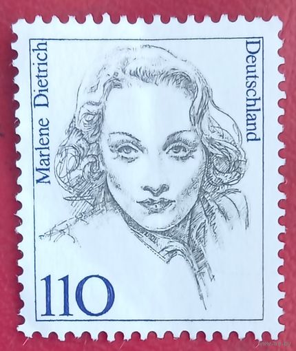 Германия, 1997 г., Марлен Дитрих, актриса и певица