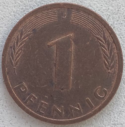 Германия 1 пфенниг 1983 г. J