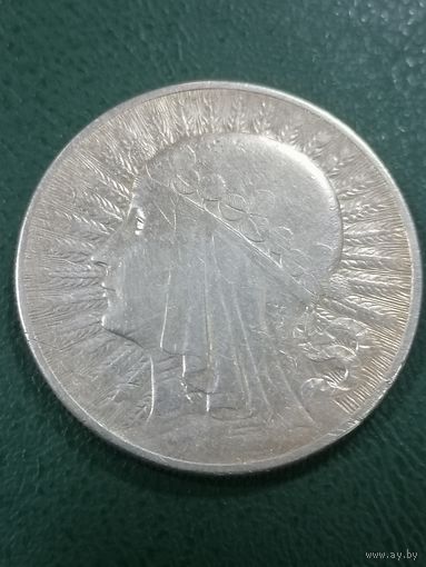 10 злотых 1932 год. Ядвига
