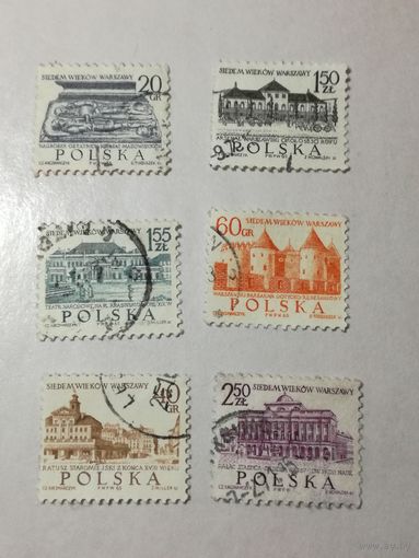 Польша 1965. 700 лет Варшаве.