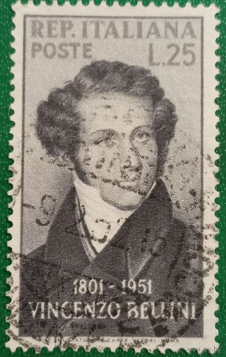 Италия 1952. Оперный композитор Винченцо Беллини 1801-1835