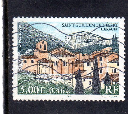 Франция.Ми-3451.Saint-Guilhem lе Desert - Эро. Серия: туризм. 2000.