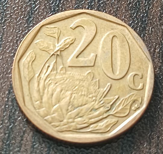 ЮАР 20 центов, 2008    ( 1-7-3 )