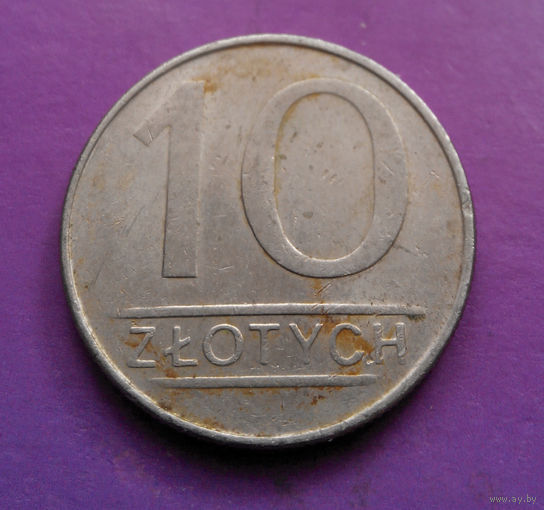 10 злотых 1988 Польша #08