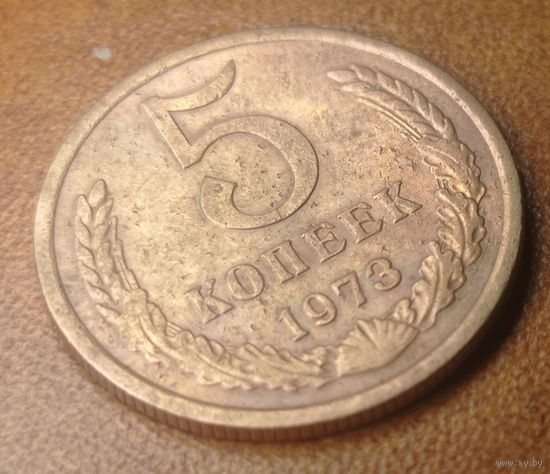 5 копеек 1973 года.