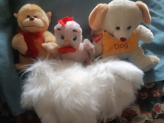 Мягкие игрушки лотом (м/пр)
