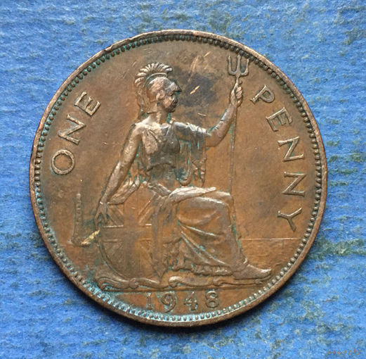 Великобритания 1 пенни 1948