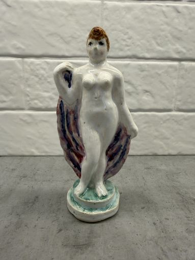 Статуэтка КУПАЛЬЩИЦА. НЮ. 19век.  Распродажа коллекции!!!