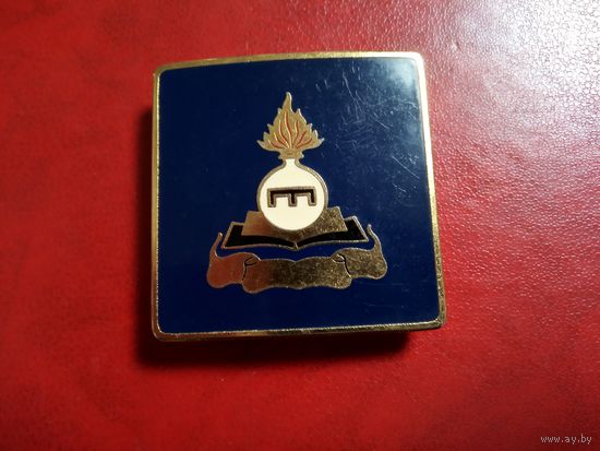 Нарукавный знак на пимсах. Производство Италия. Пластик