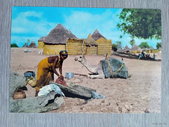 Этнография. Сомали. Деревня