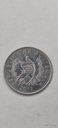 Гватемала 25 сентавос 2012