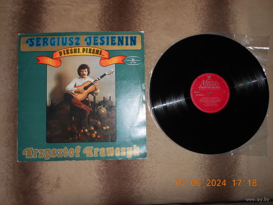 Krzysztof Krawczyk-Sergiusz Jesenin Piesni, Piesni /LP