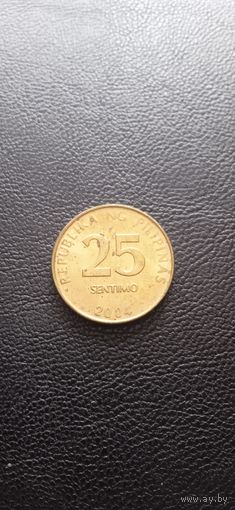 Филиппины 25 сентимо 2004 г.