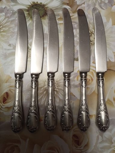 Набор ножей 6 шт.мельхиор