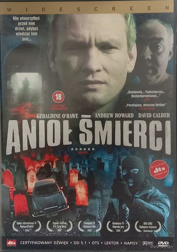 DVD диск фильм Aniol Smerci на Польском