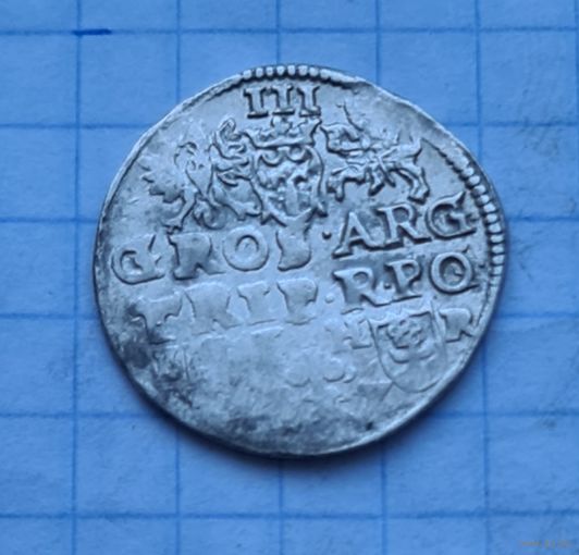 3 гроша 1597 г. ХОРОШЕЕ СОСТОЯНИЕ