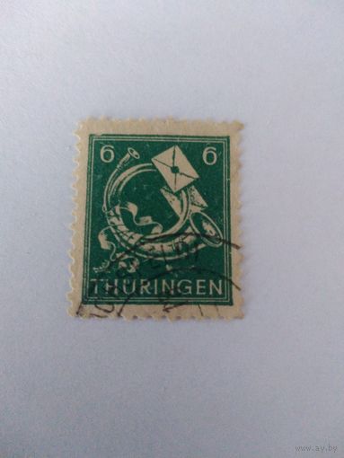 Германия. Советская оккупация Тюрингии. 1945