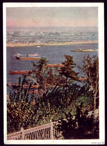 Горький 1964 Вид на Волгу