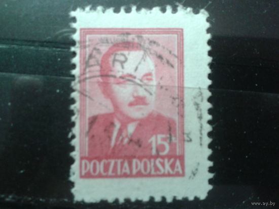 Польша 1948 Президент Берут 15 зл.