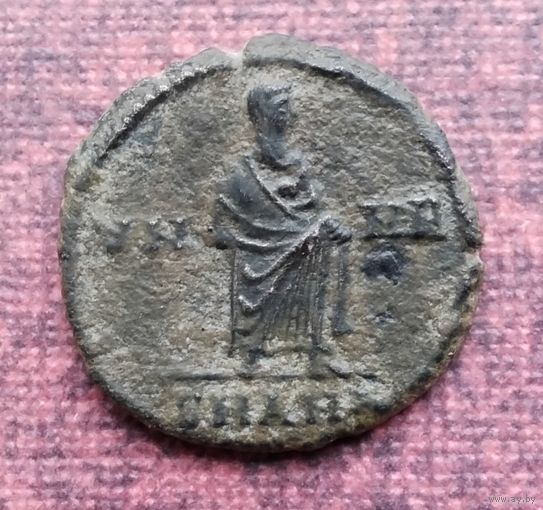 Римская империя до нач. V века, фоллис. Посмертная монета Константина I Великого (306-337 гг.) _37