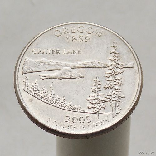 США 25 центов 2005 D Орегон