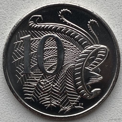 Австралия 10 центов 2024 г. Карл III