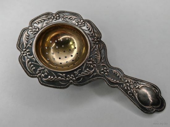 Серебряное Ситечко для чая 875 пр. СССР. С рубля.
