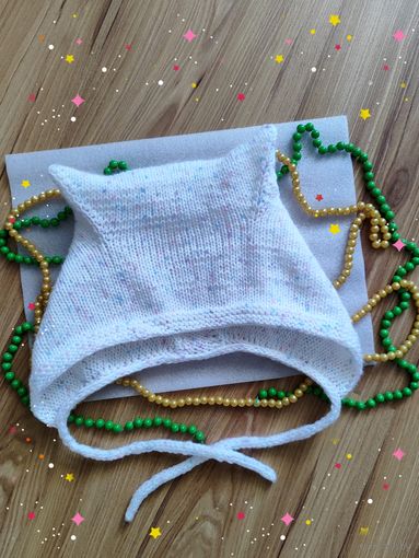 Коточепчики с ушками для девочек на весну