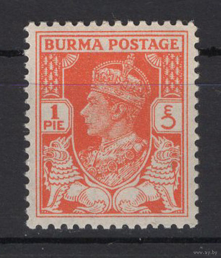1938 Бирма** Георг VI  Mi#19
