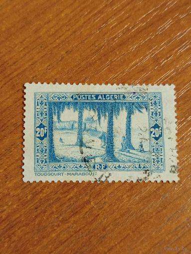 1936 Французская колония Алжир флора дорогая концовка (2-15)