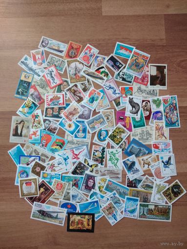 100 чистых марок СССР