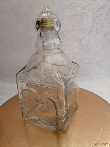 Графин,, СОБОР" пробка непроливайка 2001г