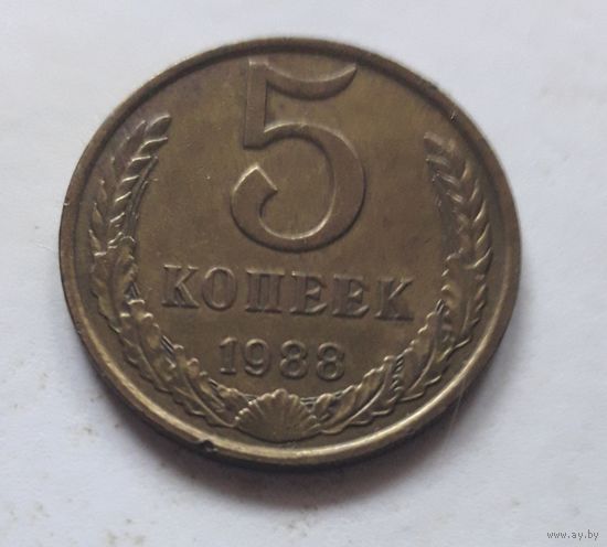 5 копеек 1988 года.
