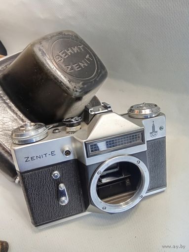 КМЗ Зенит Е Олимпиада 1980 Полностью исправный Плёночный фотоаппарат