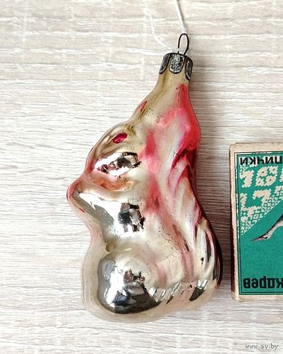 Ёлочная игрушка. Белка. Ш-48.