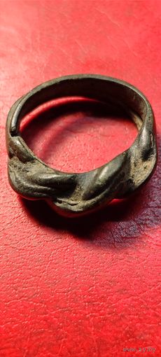 Кольцо витое. Редкость.