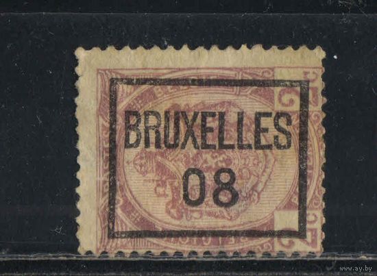 Бельгия Кор 1907 Герб Предварительное гашение #79VbI.