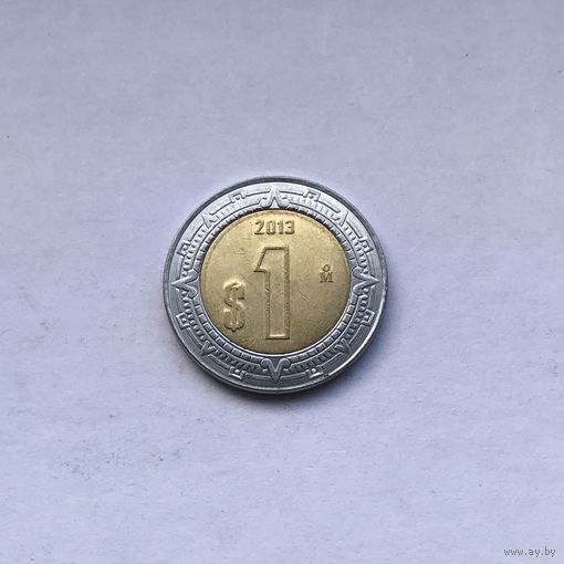 1 песо 2013 Мексика