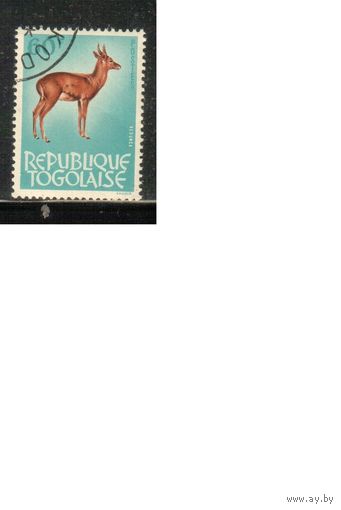 Того-1964 (Мих.400) , гаш.,  Фауна,  Лань