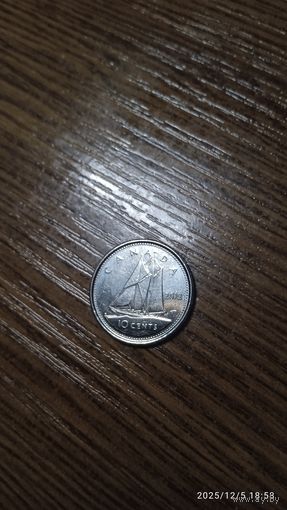 Канада 10 центов 2012