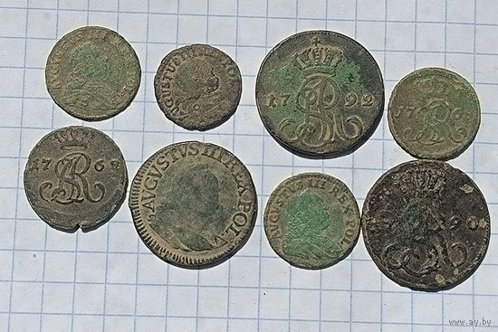 Медные монеты Речи Посполитой