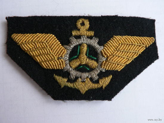 Нашивка механика речного флота